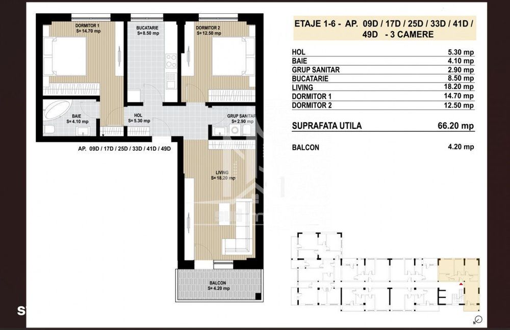 Grand Arena-apartament decomandat-finisaje premium