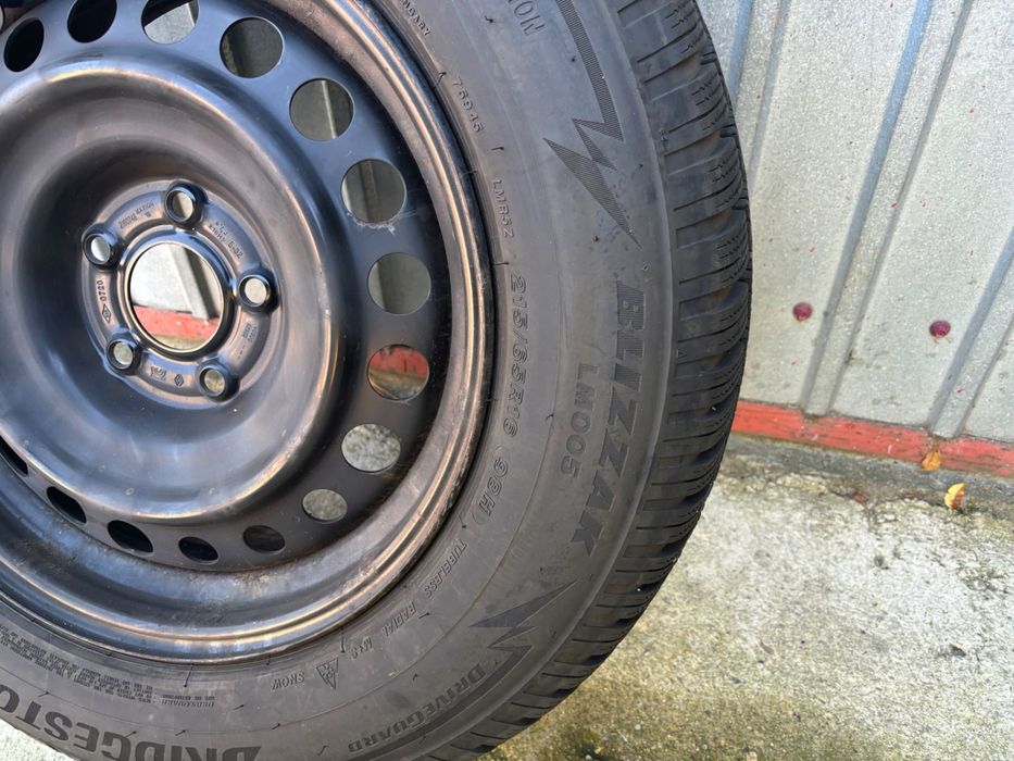 Vând Roți Iarnă Bridgestone Blizzak LM005 Driveguard Set complet de 4