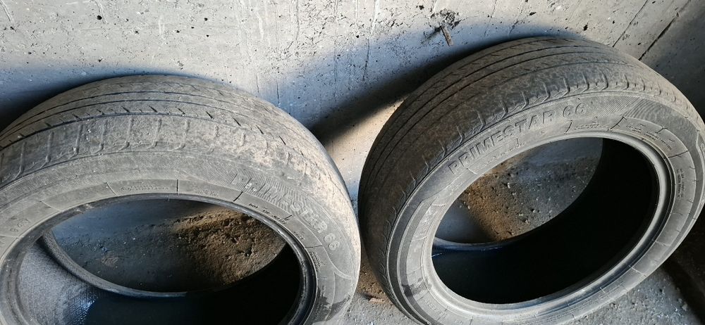 Продам  летние шины на 17/215/55