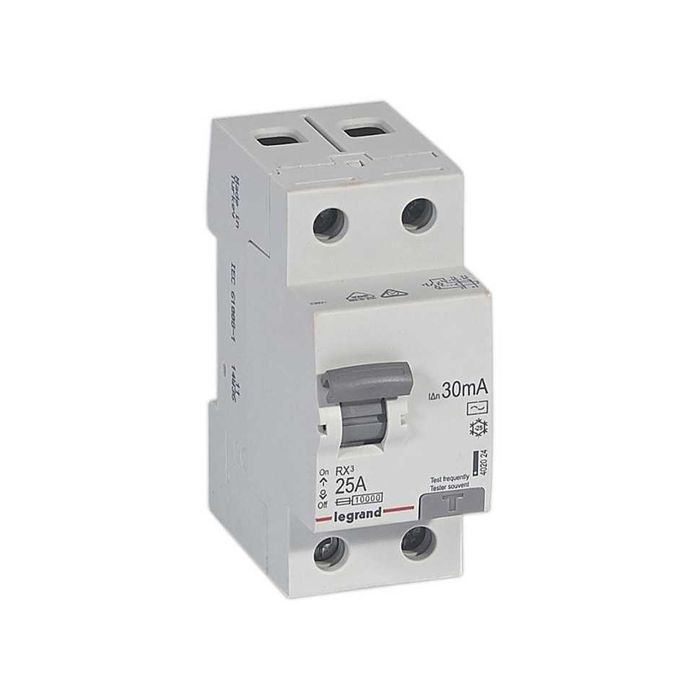 ВДТ Legrand  2П 25А АC RX3 30мA
