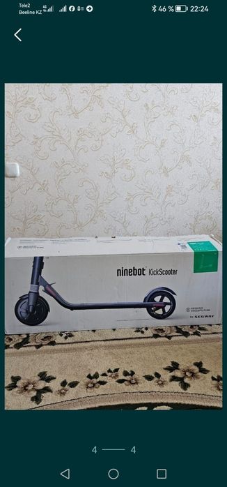 Продаю электросамокат Ninebot Segway