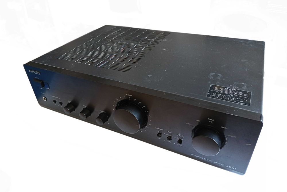 Усилвател Onkyo A-9211 Stereo Integrated Amplifier HiFi – Черен