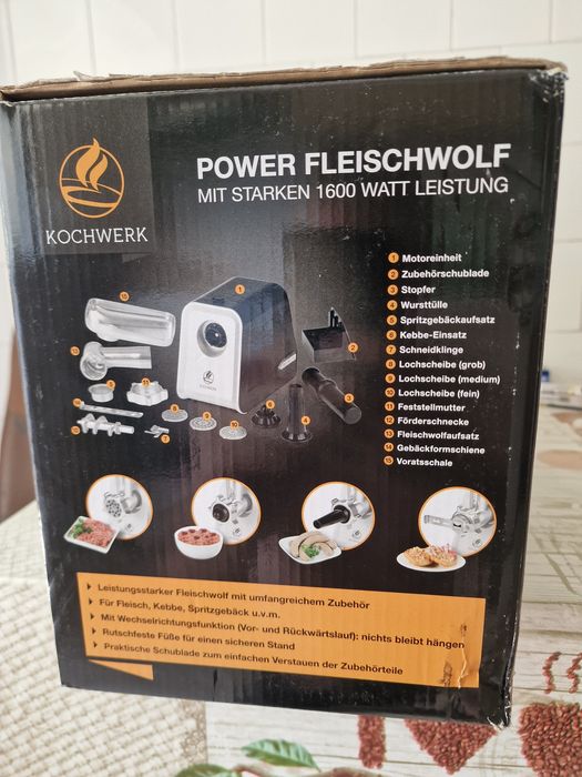 Vand masina de tocat kochwerk
