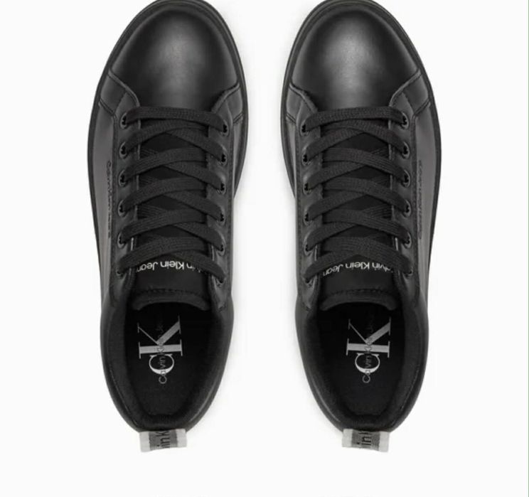 Calvin Klein Jeans естествена кожа  Сникърси