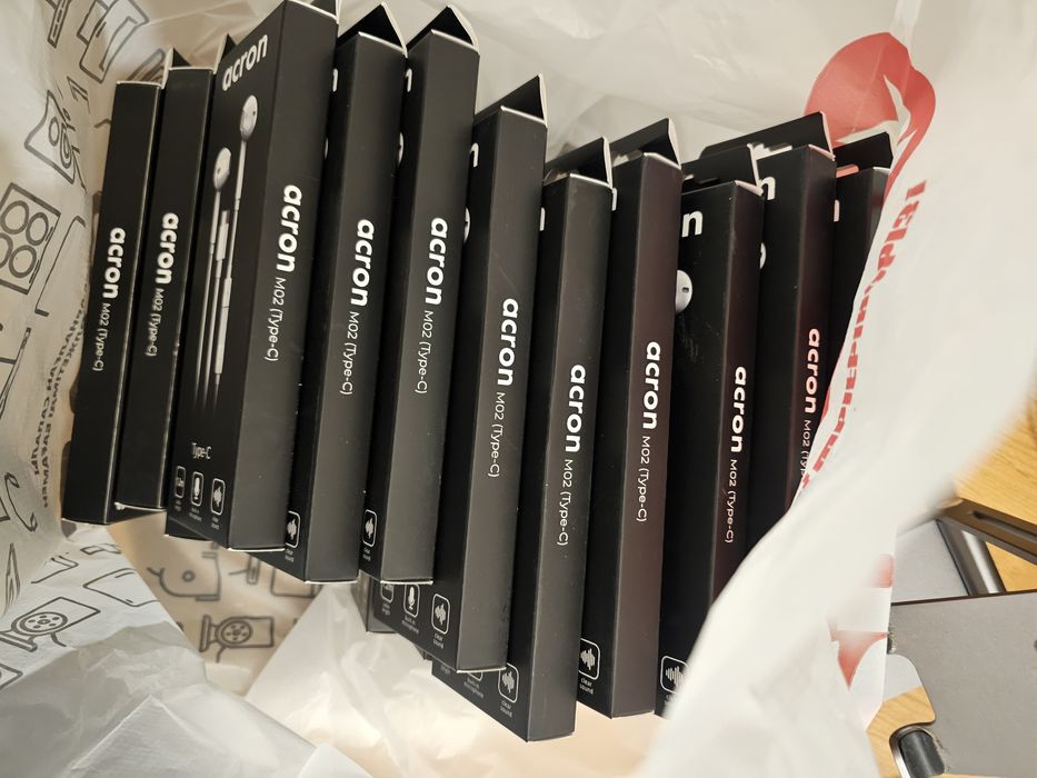 Наушники проводные USB Type-C Acron M02