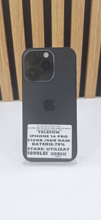 IPhone 14 Pro 512Gb 79% Baterie Garantie/Factura #55543