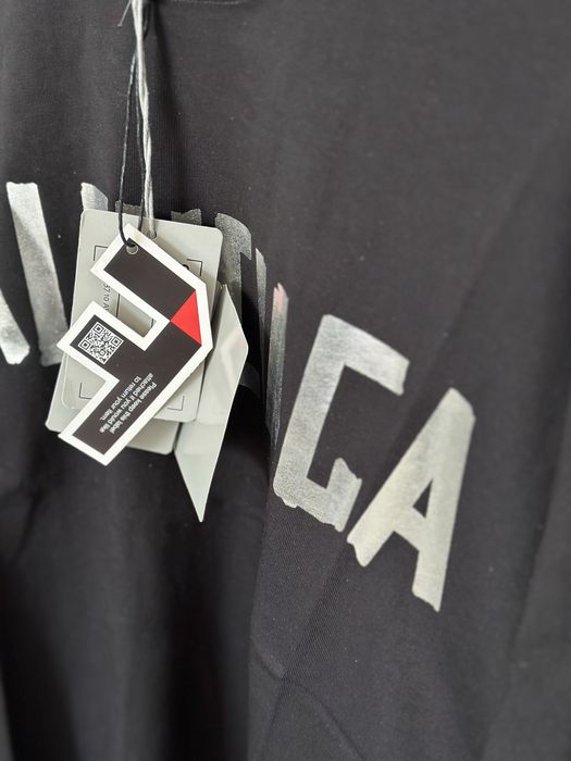 Tricou Balenciaga OFF white palm angels