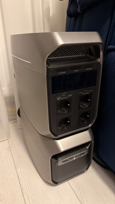 EcoFlow DELTA 3 Plus + DELTA 3 Smart Extra Battery – sistem complet 2,048 kWh + geantă de transport