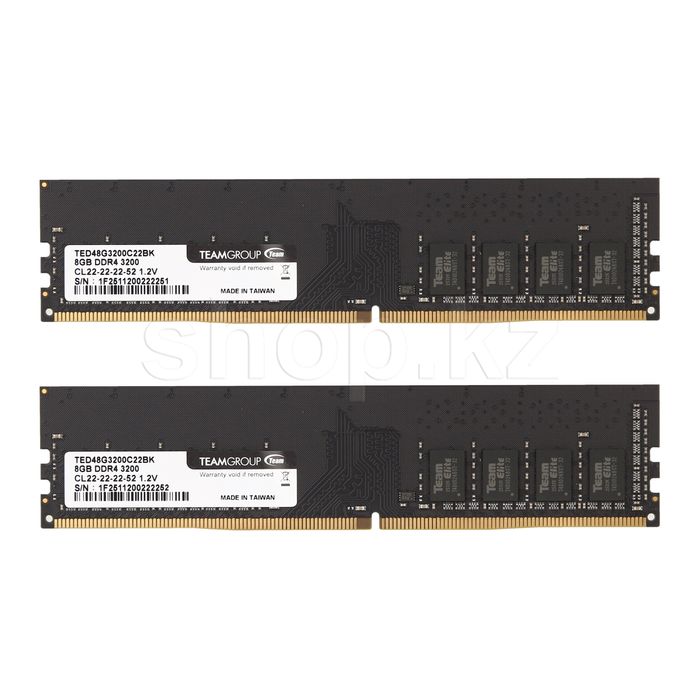 Озу 2x8 16 Гб 3200Mhz DDR4 Netac
