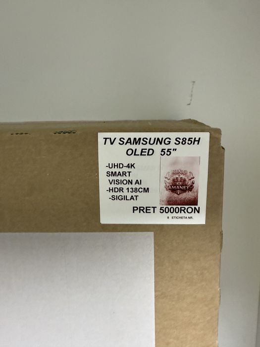 TV Samsung 4K Vision AI OLED S85H 138cm