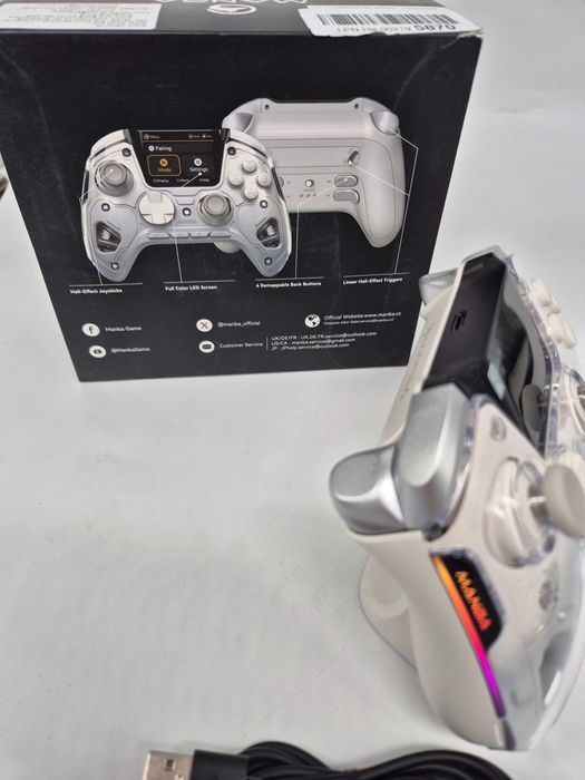 Controller Gaming Wireless Manba One, Ecran LED, Hall Effect - Grad E