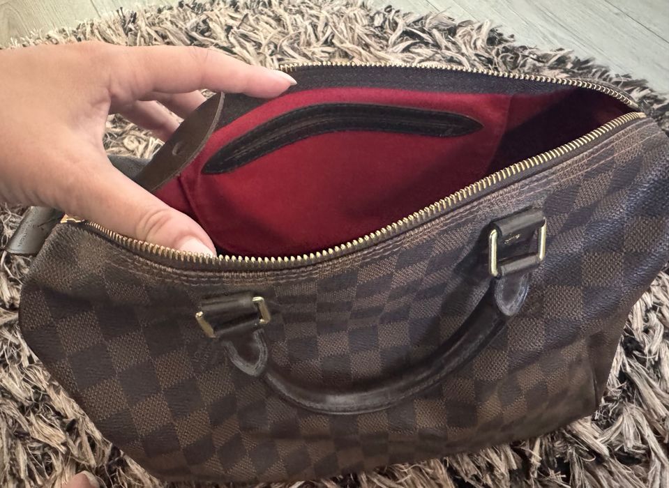 Geanta Louis Vuitton originala-piele naturală maro