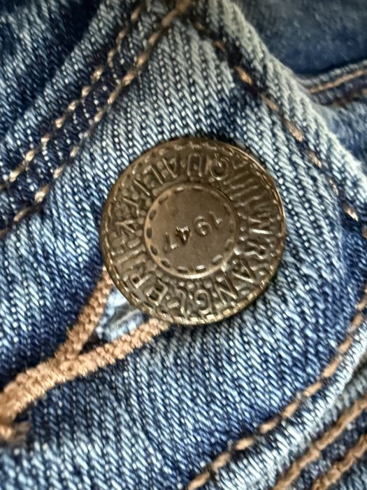 Blugi WRANGLER Reg Fit Albastru Barbati | Marime 38 x 34 (Talie 96 cm)