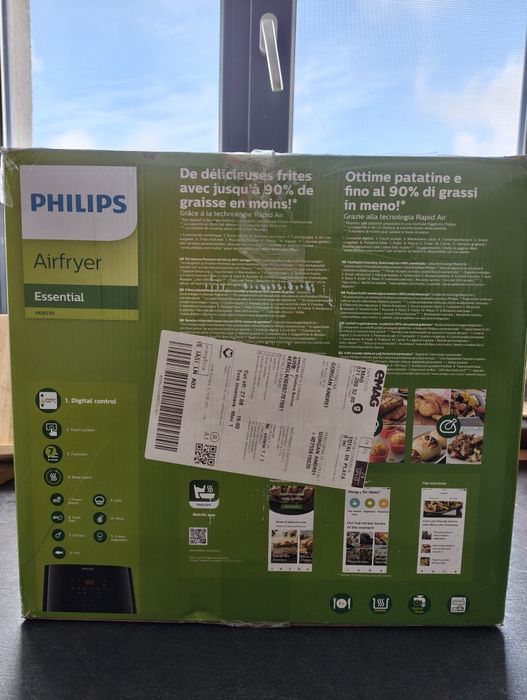 Friteuza fara ulei Philips Airfryer Essential Collection,