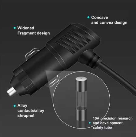 Сплитер за запалка за кола тир и др. 24V , 12 V