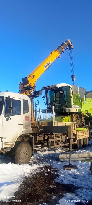 Услуги манипулятора 24/7 увезем всё