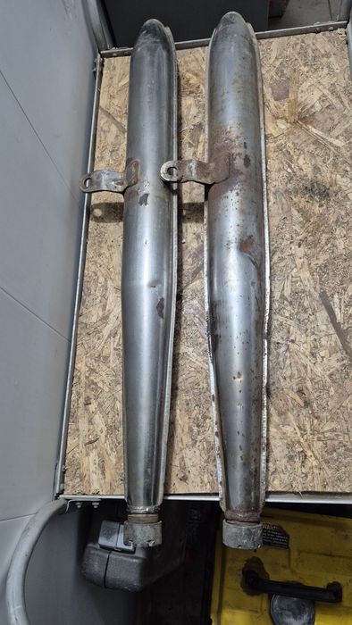 Глушители на мотоцикл ИЖ,  "Огурец ".