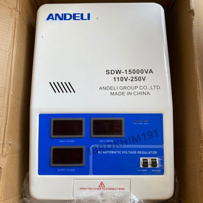 Стабилизатор напряжения Андели / Sdw-15 KVA настенный