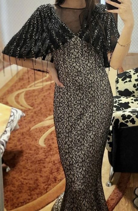 Rochie eleganta, model sirena, marime L