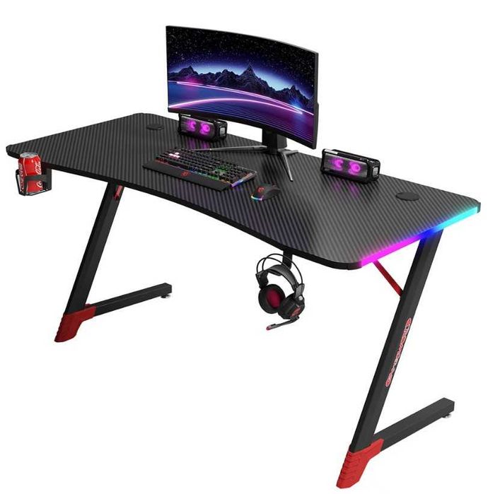 RGB Z Образно Геймърско бюро 4 в 1