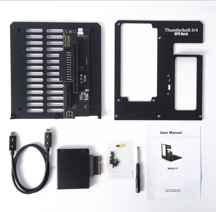 E Gpu dock Wikingoo wkgl17 thunderbolt 3/4