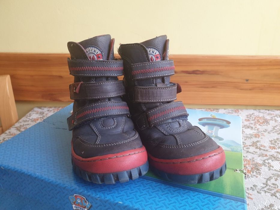 Детски ботуши естествена кожа