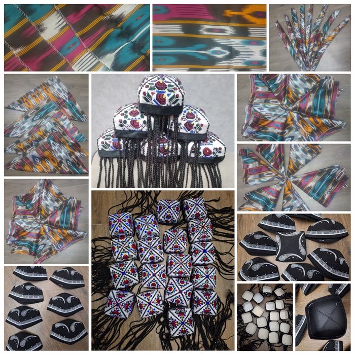 Доппи тюбитейки узбекские национальные на мальчика девочку с косичками