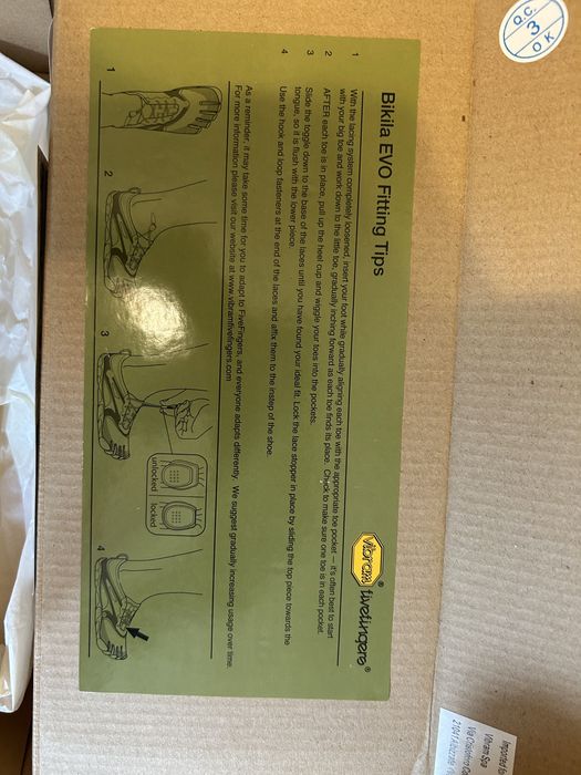 Обувки с пръсти vibram