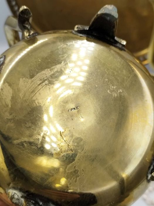 EEPNS silver plated ,Винтидж английски посребрен комплект
Винтидж