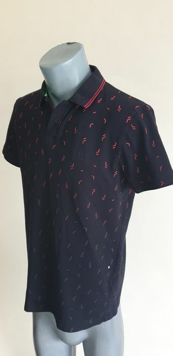 Hugo Boss Pique Cotton Stretch Mens Size S ОРИГИНАЛНА Тениска!