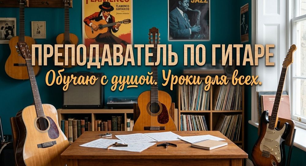 Уроки игры на гитаре