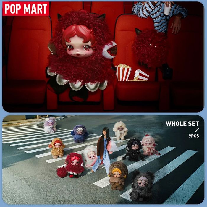 Pop mart - Skull panda  Оригинал POP MART лабубу