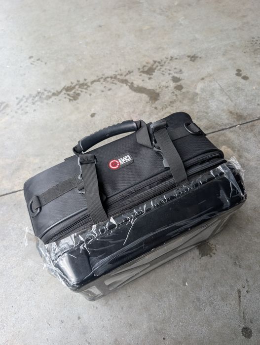 Set 2 genți moto Qbag. Bagaj motocicletă