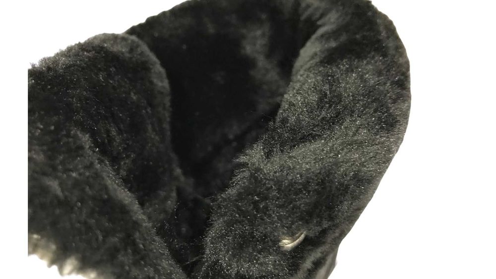 Дамски зимни боти на платформа в  черно -ПРОМОЦИЯ-32лв