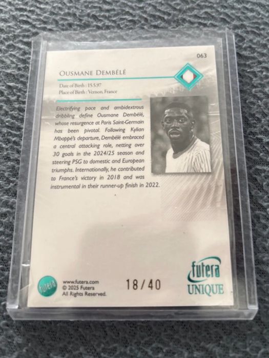 Dembele/49 de la futera !