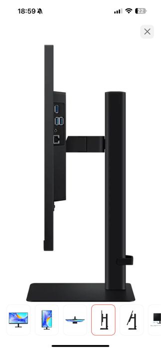 Монитор Samsung S8 60герц