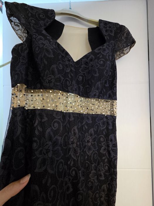 Rochie lunga dantela