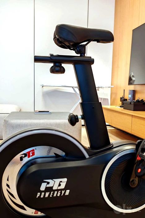Велотрренажер PowerGym SP-40 / спин-байк, маховик 12 кг, до 150 кг