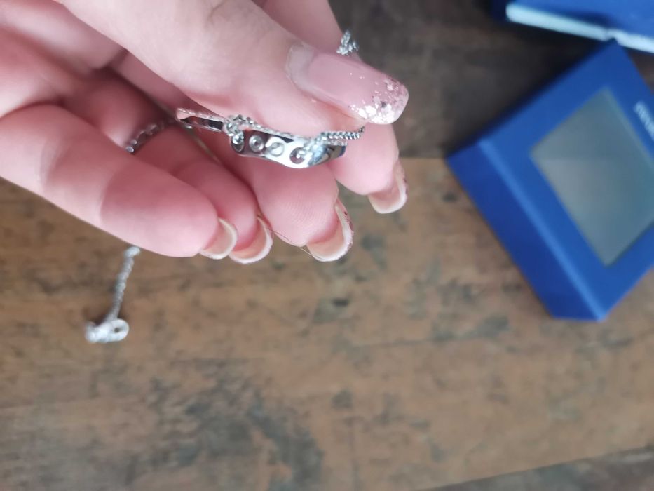 Swarovski колие сърце