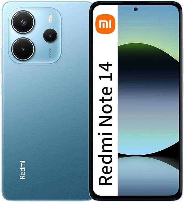 НОВ! Xiaomi Redmi Note 14 5G 256GB 8RAM Blue / Purple / Black / Green