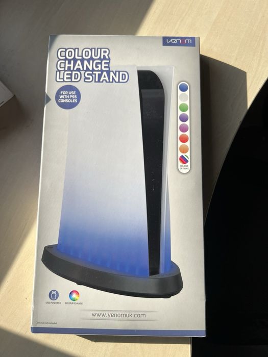 PS5 Стойка Venom Colour Change LED