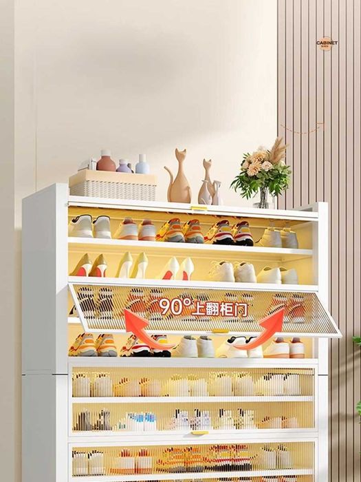 Шкаф для обуви с верхней дверцей – Toza va ixcham saqlash