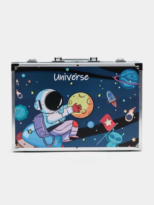 Художественный набор для рисования в чемоданчике, 145 предметов