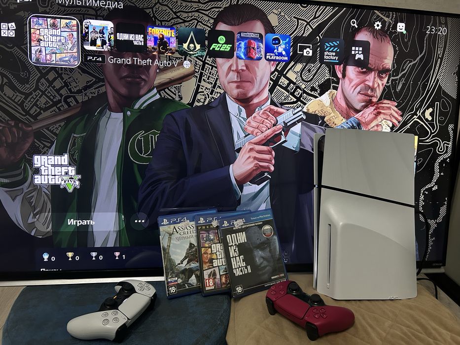 Пс5 слим/1тб/пс+