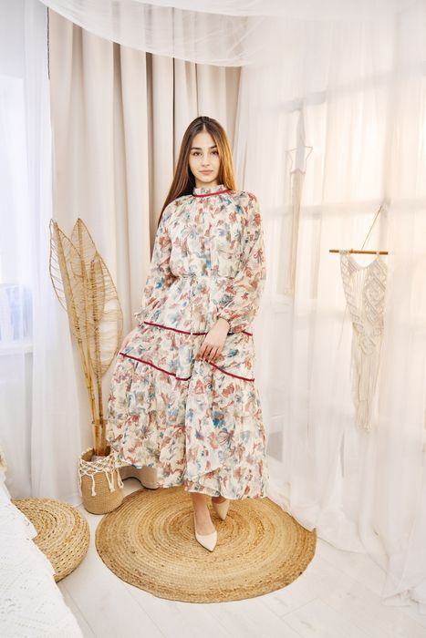 Шифоновое платье