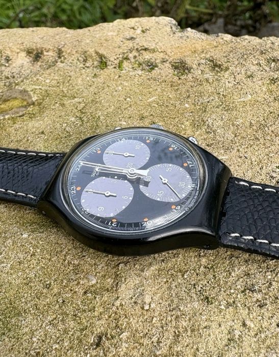 Мъжки часовник Swatch Wall Street (SCB106)