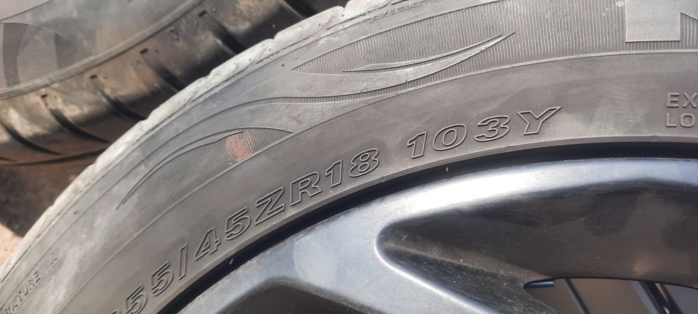 Mercedes w221 - 255 / 45 / 18 джанти / гуми