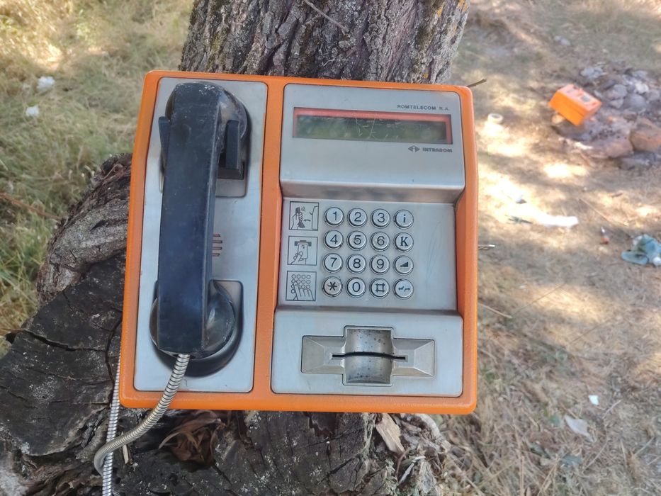 Telefon public cartela Romtelecom