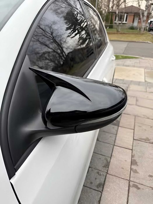 Гаранция! Черни Batman Капаци за Огледала VW Golf 6