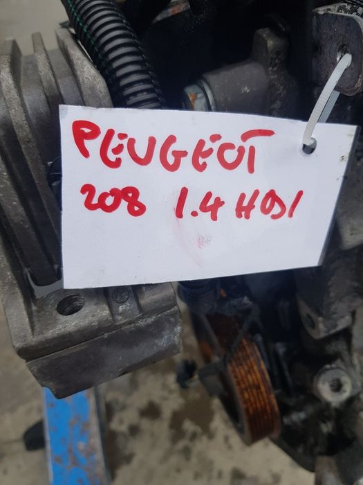 Motor Peugeot 207 Wa_, Wc_ 2006 - > 1.4 Hdi 8Hr (Dv4C), 8Hz (Dv4Td) Dv